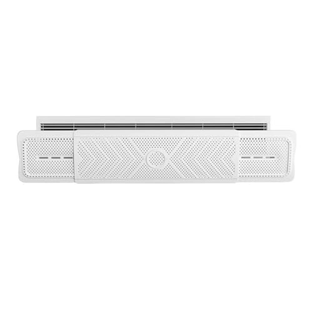 

Air Vent Deflector 43x20x4cm Plastic White Retractable From 60 Cm (23.6 In) To 94 Cm (37 In) 180° Adjustable Air Conditioner