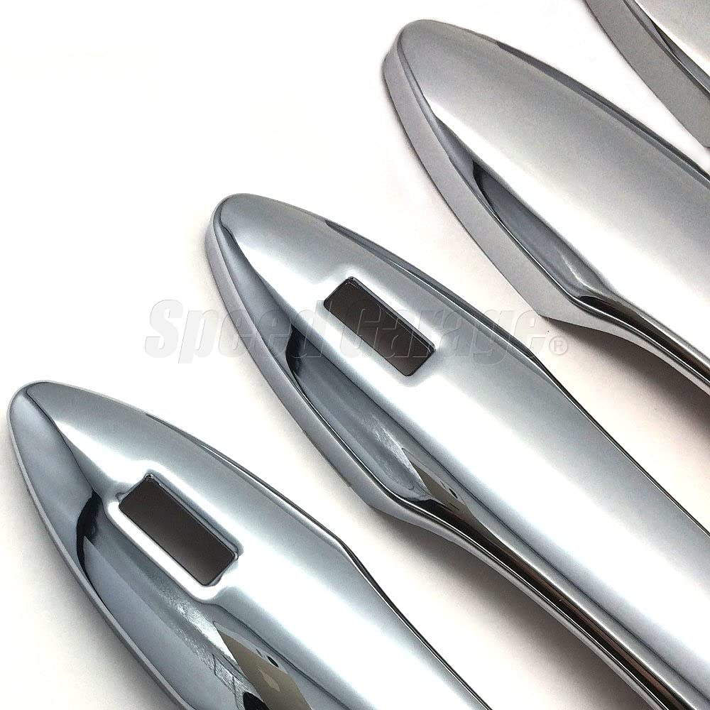Speed Garage Door Handle Cover Garnish Chrome Plated for Toyota Aqua Model Custom Parts MXPK1# (2021) - Dress-up