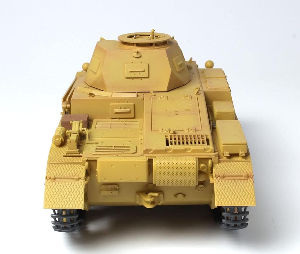 PLATZ/MONO Dragon 1/35 Scale Tanks of the World 2 German Army Panzer II Ausf. F Afrika Korps Plastic Model Kit MD002