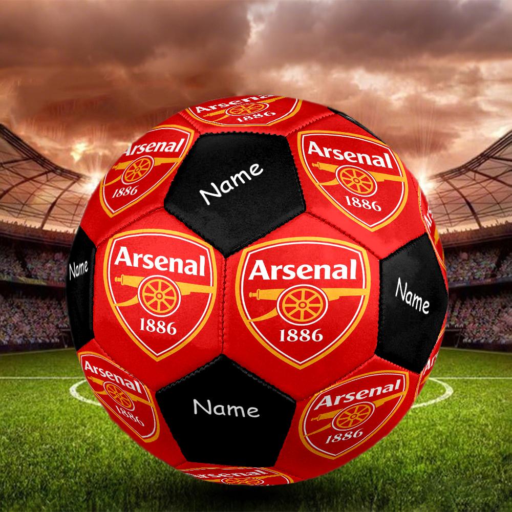 Custom Name Arsenal Football Club Theme Size 5 Soccer Ball, Suitable for Both Indoor and Outdoor Matches, a Gift Suitable for Everyone.