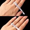 Men Women Ring Sizer Official UK/US Finger Measure Gauge Jewelry Accessories