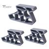Heavy Duty Door Stop 2/3/4Pcs Window Stopper with Track Lock, Safety Non Slip Wedge Wedge, No-Tool Installation Balcony Security
