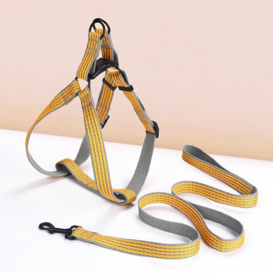 Yousheng Dog Harness Leash Tear Resistant Escape-proof Anti-lost Small Medium Pet Dog Puppy Vest Harness Pet Supplies
