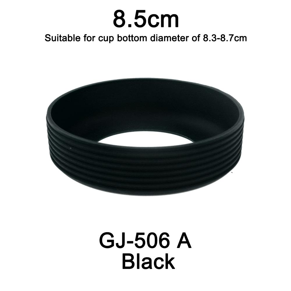 1 pièce 8,5 cm 21 g 15 couleurs Fileté Silicone Souple Couvercle de Fond de Tasse Anneau Manchon Gaine Résistant à l'Usure Antidérapant Bonne Résistance