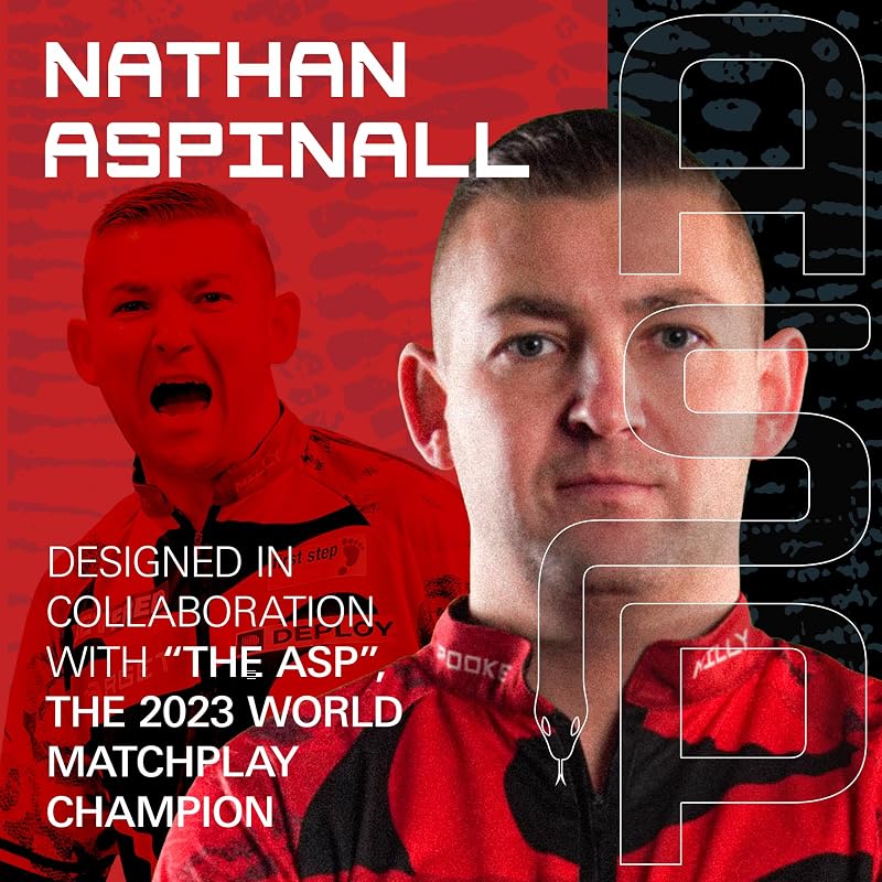 TARGET Darts K-FLEX THE ASP NATHAN ASPINALL KFLEX Flight & Shaft System All-in-One Flight | 3-Pack (26mm Standard)