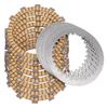AHL 15pcs Motorcycle Clutch Plate Clutch Friction Plate Kit 22U-16321-00-00 Application: Yamaha XV1000 Virago