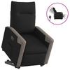 Lift-Up Massage Chair, Electric, Reclining, Black