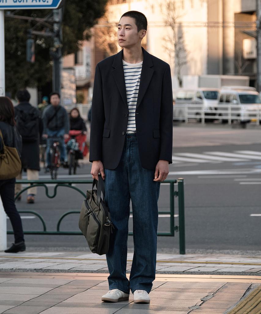 STCO 4Way Stretch Essential Setup Blazer_Black (Oversized)_Sejuz51Osb