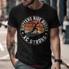 Cross Country Running T Shirt Xc Strong Quitters Ride Buses Track Vintage Fashion Stretched Graphic Versatile