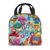 Pocoyoes Cartoon Comdy Accessories Insulated Lunch Bag For School Food Box Portable Thermal Cooler Lunch Boxes