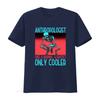 Anthropologist Like A Normal Scientist Only Cooler Skeleton T Shirt Vintage Comfortable Top For Everyday Wear Breathable