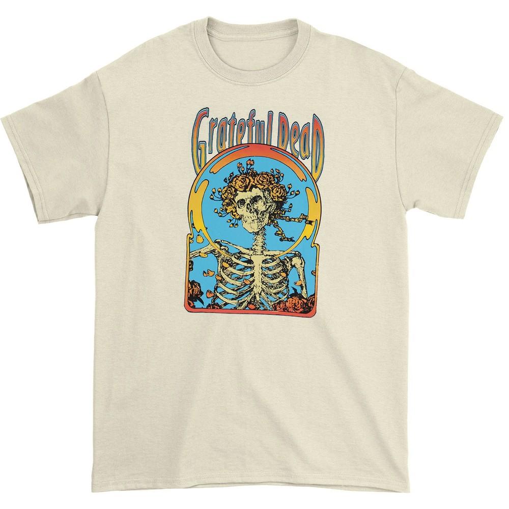 Herre Grateful Dead Vintage Bertha T-skjorte Elfenben