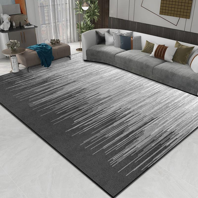 Deluxe Grey Carpet Living Room Decoration Home Bedroom Carpet Lounge Rug Entrance Door Mat Foot Area Rug Large Nordic Style