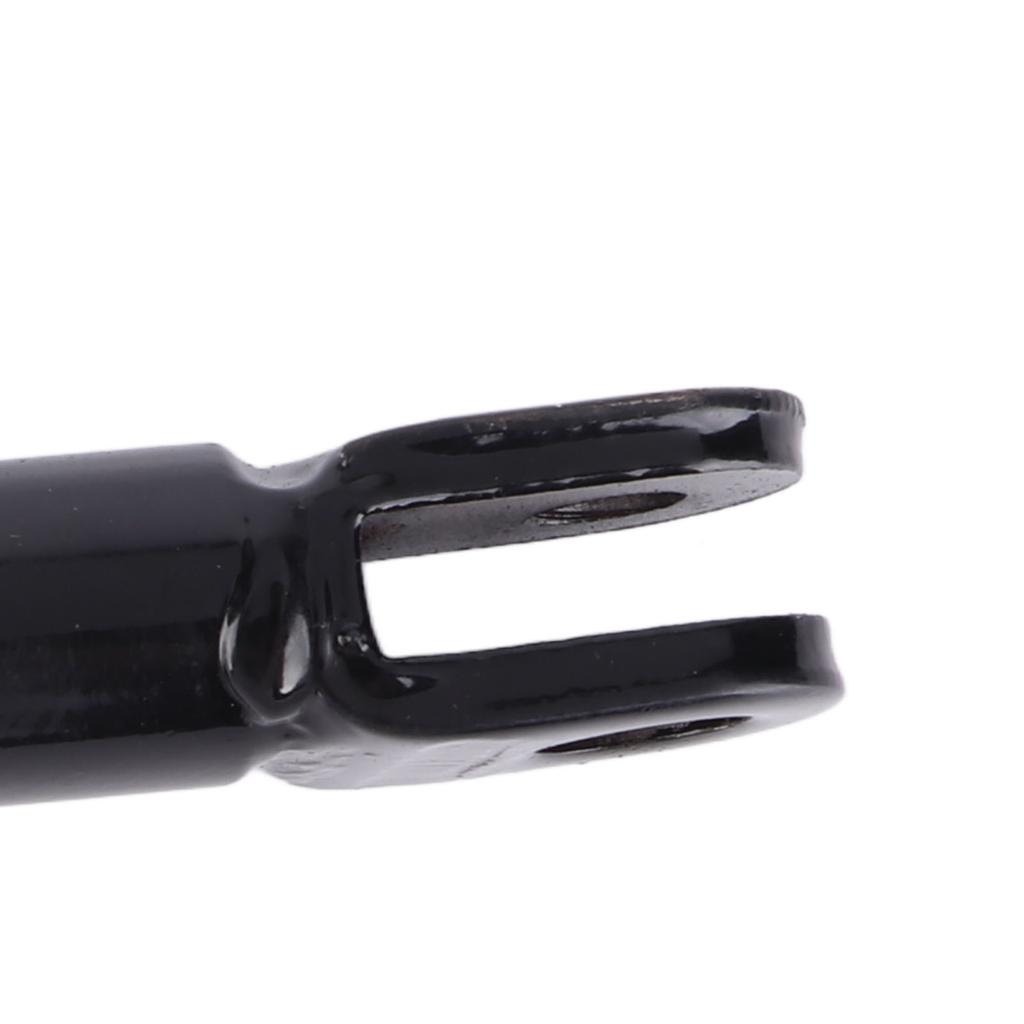 Motorcycle  Stand Stainless Steel Black Nonslip Parking Foot Support for Scooter