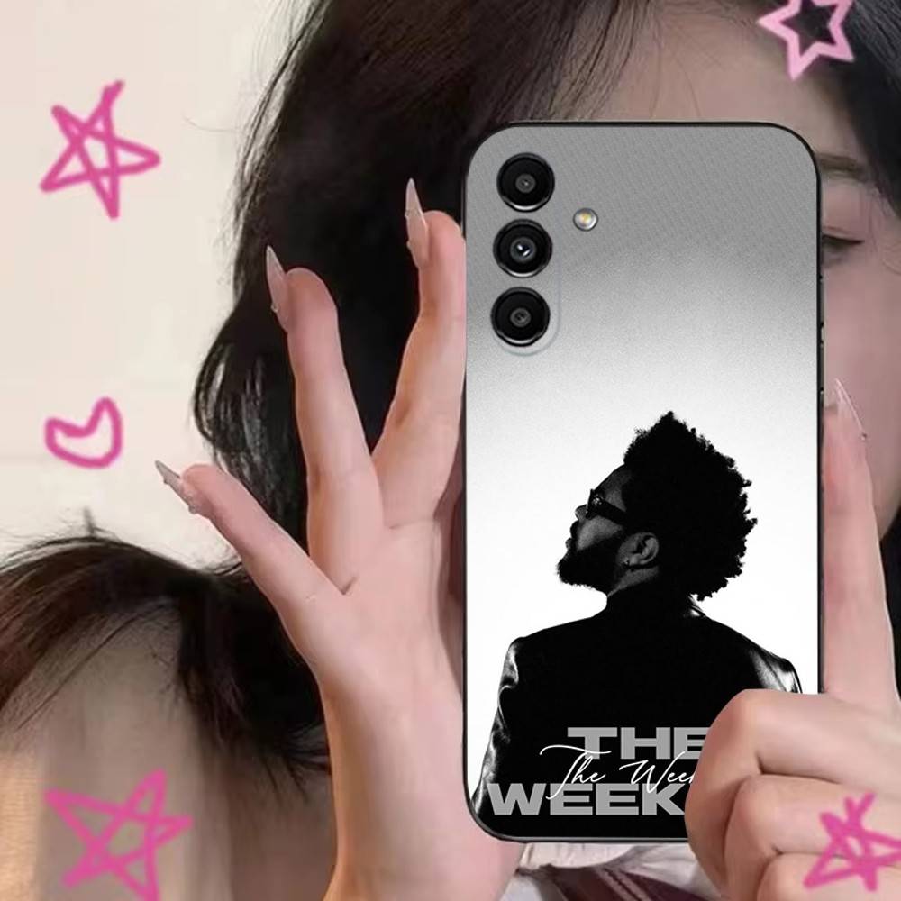 The W-Weeknd Phone Case For Samsung S24,S21,S22,S23,S30,Ultra,S20,Plus,Fe,Lite,Note,10,9,5G Black Soft Cover