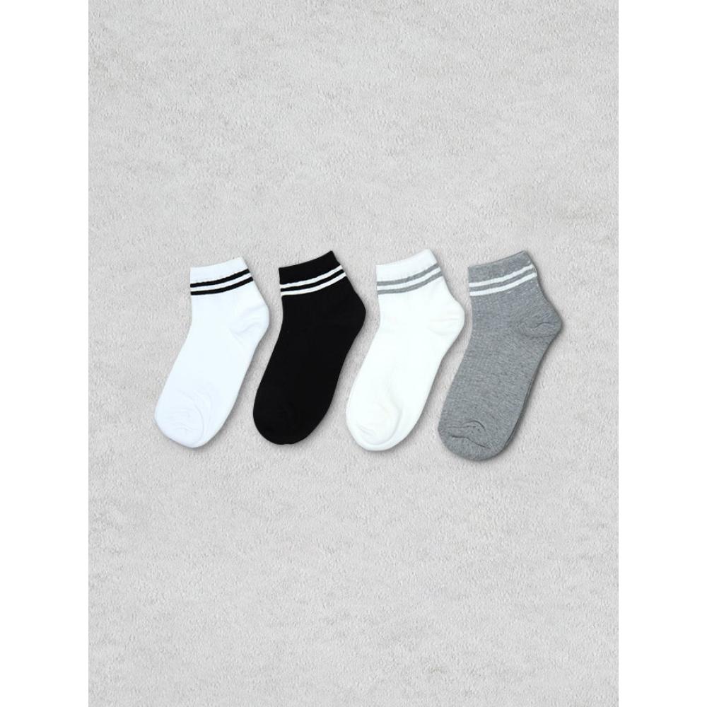 Șosete scurte DaiSo pentru femei cu două linii