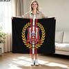 Deltras fc Print Flannel Blanket High Quality Warm Comfortable Cover for All Seasons Perfect for Gifts Home Decor