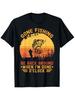 Funny Fishing Saying Orange Sunset & Fish Graphic T-Shirt 100% Cotton O-Neck Short Sleeve Summer Casual Mens T-shirt Streetwe...