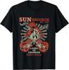 Omericon New Retro Rock Tshirt Sun Records Memphis 1952 Unisexs Square Top Personality Casual Simple Street Fashion Couples Tops