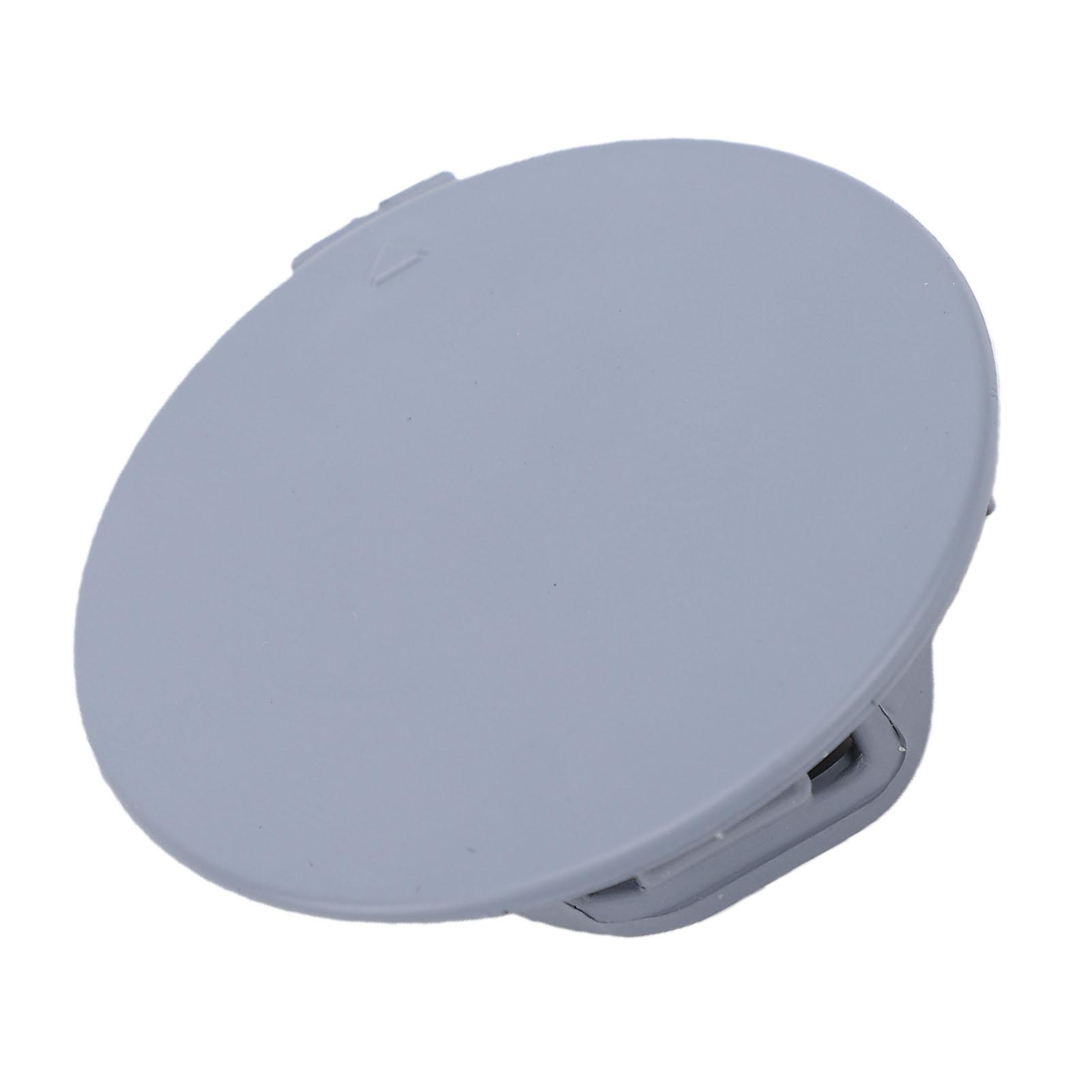 Afdekking trekhaak voorbumper, Kunststof Vervanging met OEM 51117837429 voor 1 Serie E81 E87 2004 2011, Afdekking trekhaakgaas voorbumper Haak   Prime