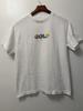 T-shirt Bianca Golf Wang Uomo Taglia Media Tyler The Creator Streetwear Logo 3D Skate