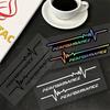 1pc ECG Performance Motorcycle Sticker Waterproof for Motorcycle Helmet Fairing Fuel Tank Car Body Bicycle Universal Vinyl Decal
