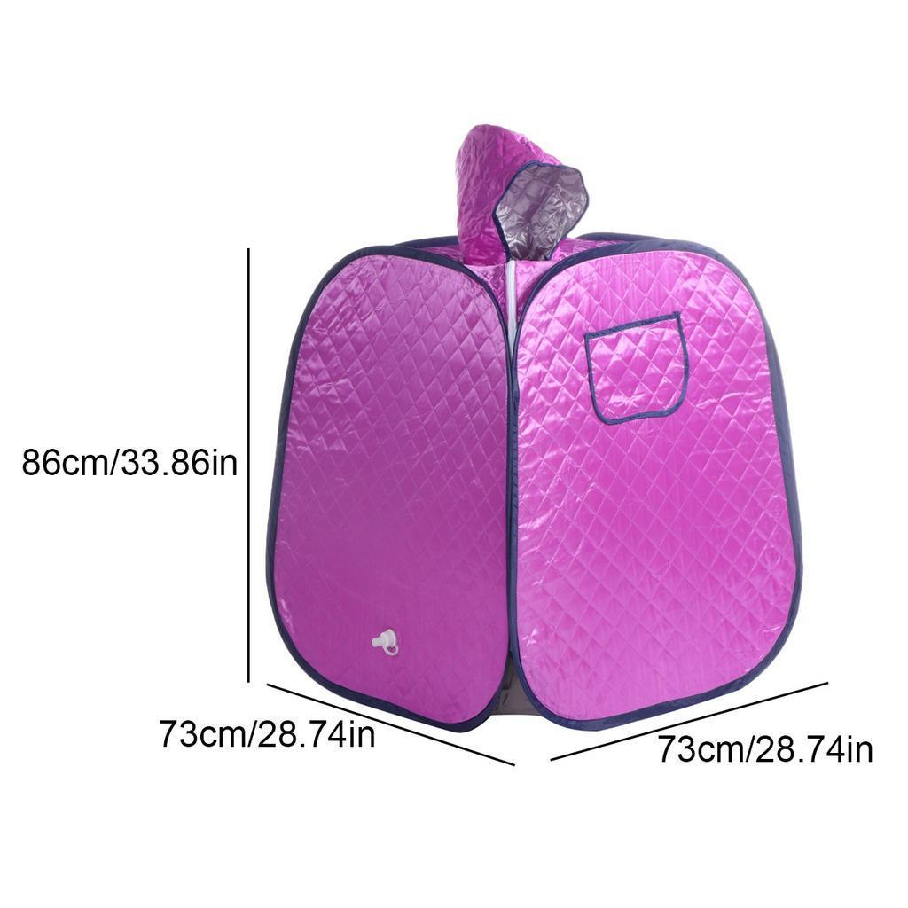 1,5L Tragbare Sauna-Tasche Dampfduschen-Generator Infrarot-SPA Gewichtsverlust Kalorienverbrauch Sauna-Zeltraum Duschkabine Badehaus 1000W