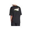 Adidas SS25 Sports Lifestyle Series Logo Print Simple Casual Fashion Comfortable Crew Neck Short Sleeve T-Shirt Unisex T-Shirts Black JZ3263