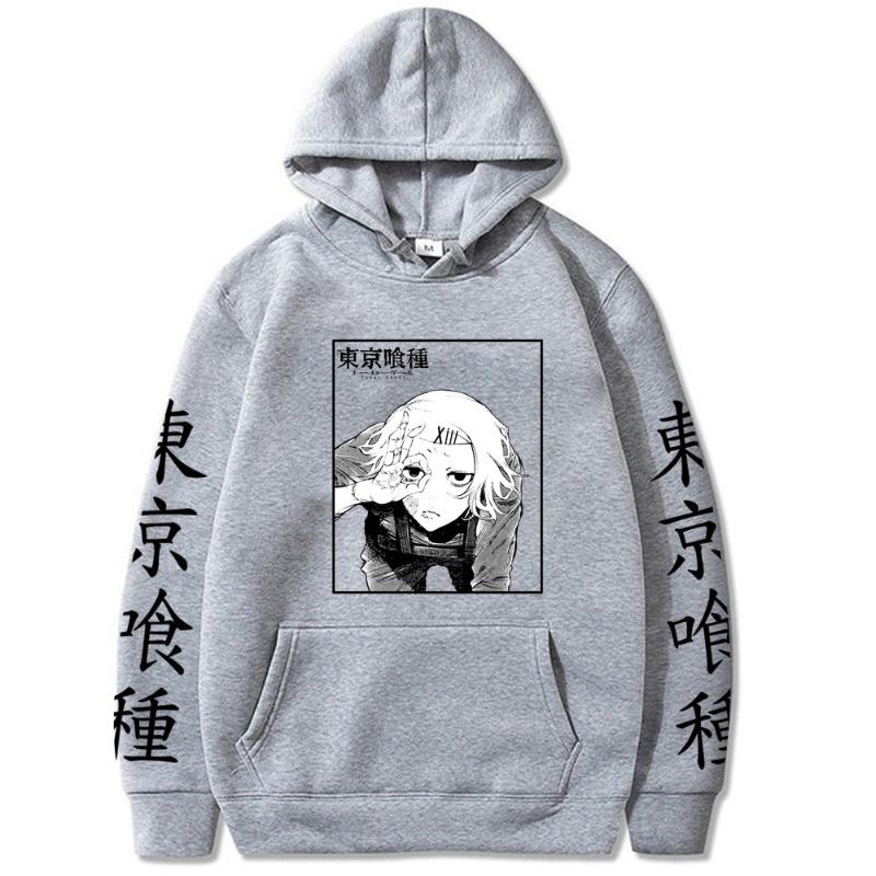 Tokyo Ghoul JUZO SUZUYA Hoodie Men Women Sweatshirt Print Unisex Streetwear Hip Hop Style Autumn Winter Fashion Tops Clothes