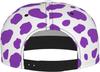 Purple Cow Print Baseball Cap for Men Women Adjustable Trucker Hat Snapback Sun Dad Cap Lightweight Unisex for Summer Sport