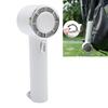 Portable Handheld Fan 5 Speeds 1200mAh White Outdoor Desktop
