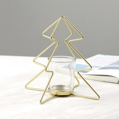 Christmas Candle Holder, Xmas Tabletop Tealight Holders, Stand Candlestick, for