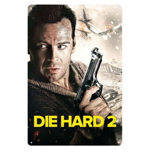 DORA Tin Sign wDie Hard Bruce Willis Movie Metal Poster Tin Sign Xcm Collectable Platealuminum 20X30CM
