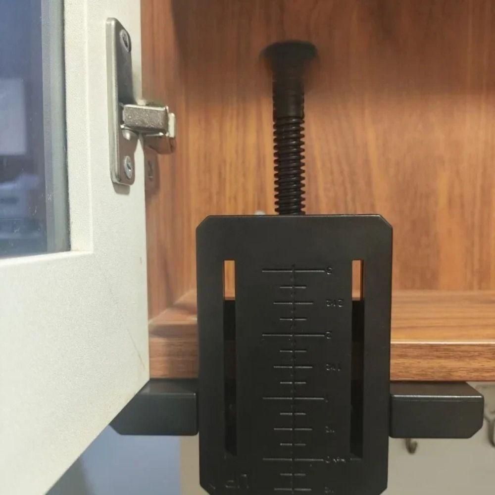 Plastic Cabinet Door Mounting Jig Mini Floor Cabinets Frame Install Clamp  For Hidden Door Install