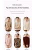 Women's Cashmere Half High Neck Sweater – Thick, Solid Color, Loose Fit for Autumn/Winter.