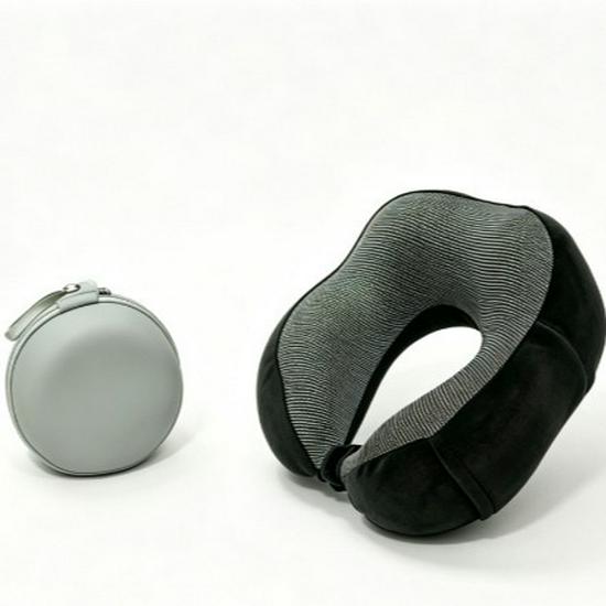 Slow Rebound Memory Foam U-Shape Neck Pillow for Travel