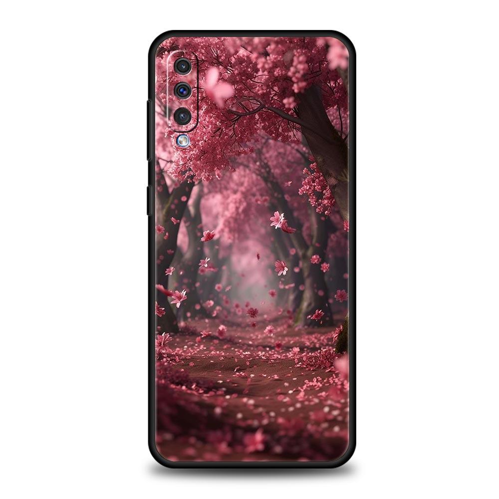 Frühlingskirschblüten Handyhülle Für Samsung Galaxy A56 A36 A26 A34 A17 A16 A06 A14 A12 A54 A72 A24 A22 A52 A50 A40 A32 Cover
