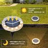 Solarleuchten für Außengarten 12 Automatische Licht Solarboden IP65 Hoch Solar Warmes Licht für und Terrassen von - LEDs, Solarbetrieben, Licht-An, Sensor,