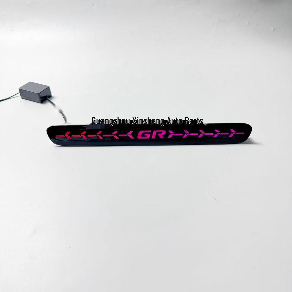 GR Modified Seven-Color High-Mount Brake Light for Toyota Hilux REVO 2016-2025 Models
