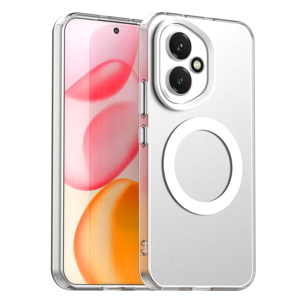 Magnetic Wireless Charging Case For Honor 400 Pro 400 Lite 5G Cover Candy Colors Transparent Back Shell Fundas Coque