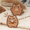 Cartoon Bear Down Jacket Fabric Patch Self Adhesive Badge Sticker  Clothing Accessories