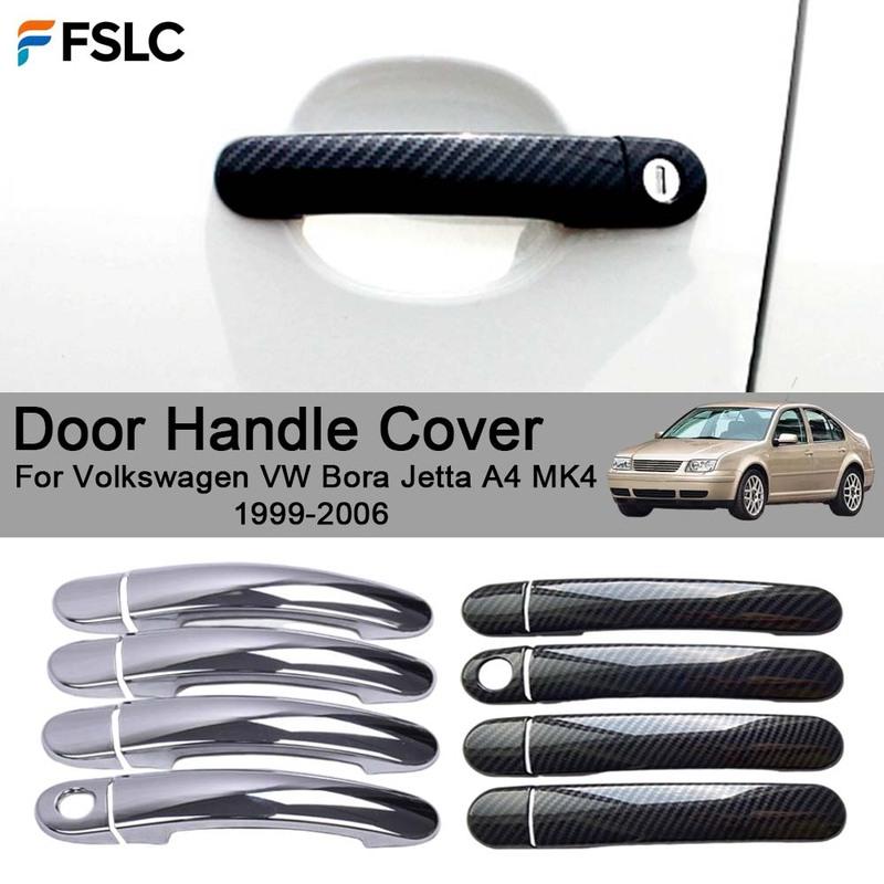 Cars Accessories Door Handle Cover For Volkswagen VW Bora Jetta A4 MK4 1999-2006 Car Decoration Styling Upgrade Modify A Car