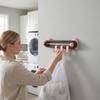 Waterproof Wall Towel Hooks Non Perforated Kitchen Storage Hooks Rotating Sliding Hooks  for Home