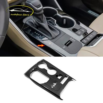 ABS Carbono Para Toyota Highlander Kluger 2022 Accesorios de Coche Panel Marco Decoración Cubierta Moldura Palanca de Cambios