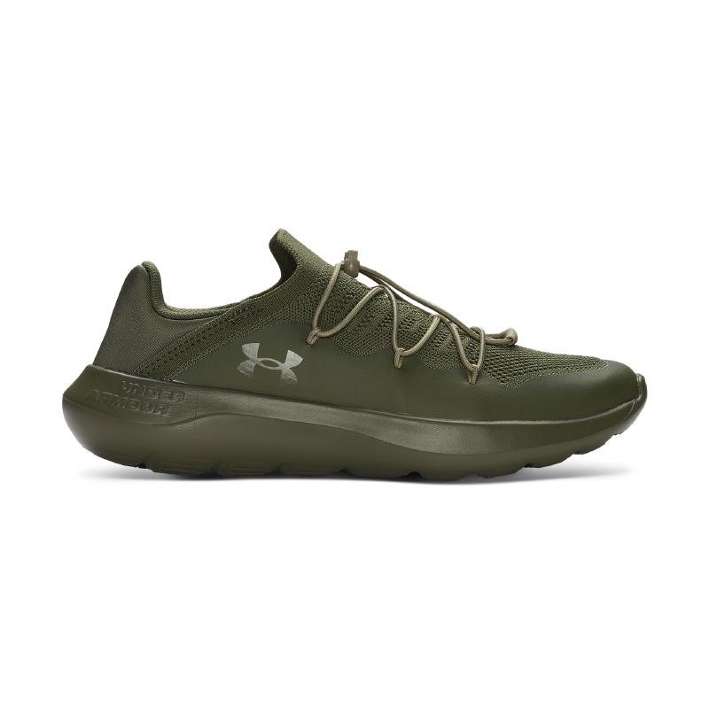 Under Armour Easy Step Comfortable Slip-On Low-Top Casual Shoes Unisex Sneaker Dark-Green 6007578-390