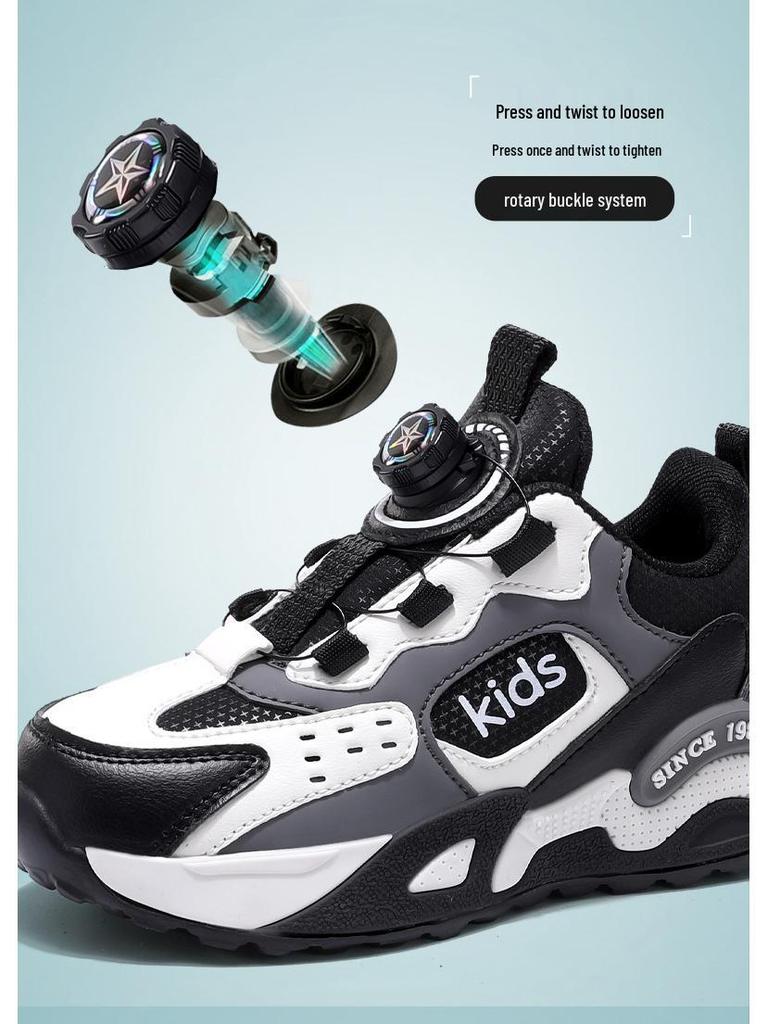 2025 Winter Velvet-Lined Girls' Sports Shoes: Warm, Comfortable, Thickened Cotton Design