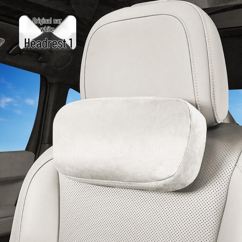Ideal Headrest & Lumbar Support Pillow for L6L7L8L9 Car Seats - Neck & Back Comfort
