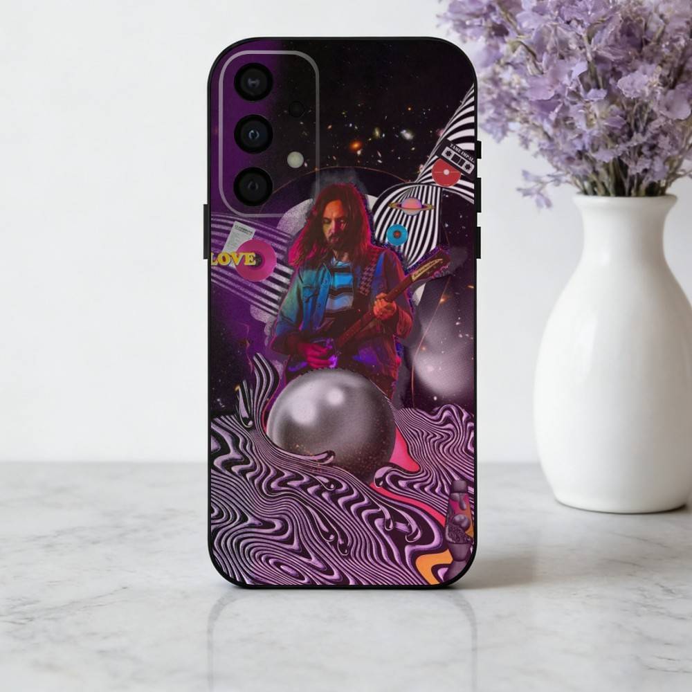 Epiphany Pop T-Tame I-Impala Band Handyhülle Für Samsung Galaxy A73,A72,A71,A70,A53,A52,A51,Andere Weiche Schwarze Hülle