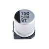 SMD Aluminum Electrolytic Capacitor 50V 150uF, Size 10x10.5mm