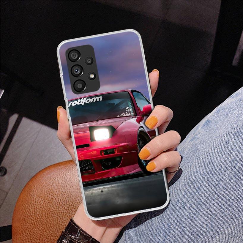 JDM Car MX5 Cute Phone Case For Samsung Galaxy A52 A32 A22 A12 A51 A31 A50S A30S A20S A10S Note 20 Ultra 10 Plus S10 A72 A71 Gal